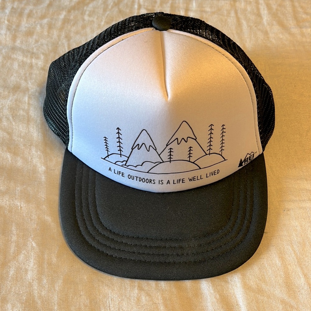 REI Brand Foam Trucker Hat NEW